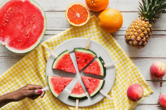 Tranches et melons